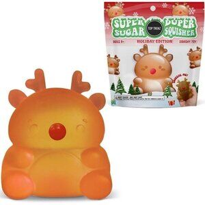 Super Duper Sugar Reindeer‎ Squisher Christmas Fidget Toy